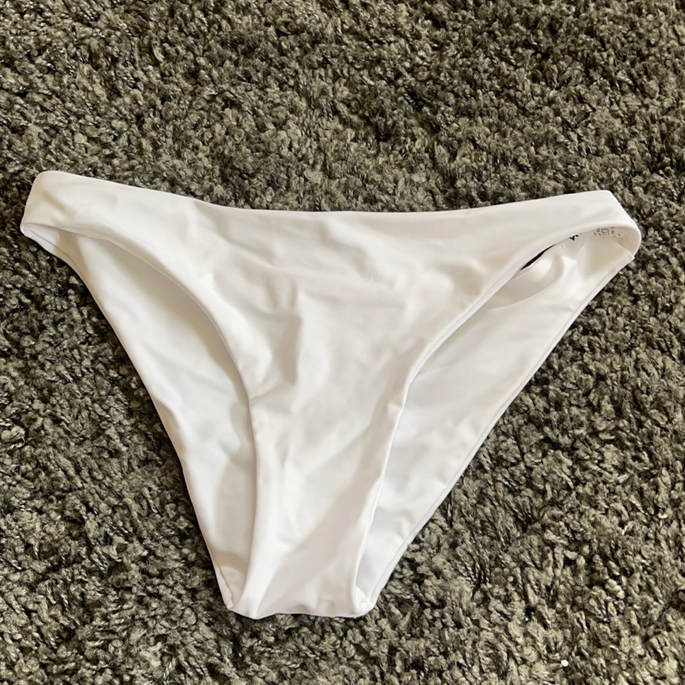 White SHEIN bikini bottoms